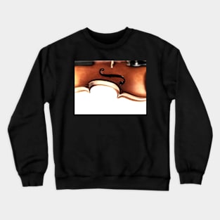 Violin Detail Crewneck Sweatshirt